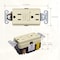 Faith Self-Test 15A GFCI Outlet Receptacle, Light Almond GLS-15A-LA - alternate 4